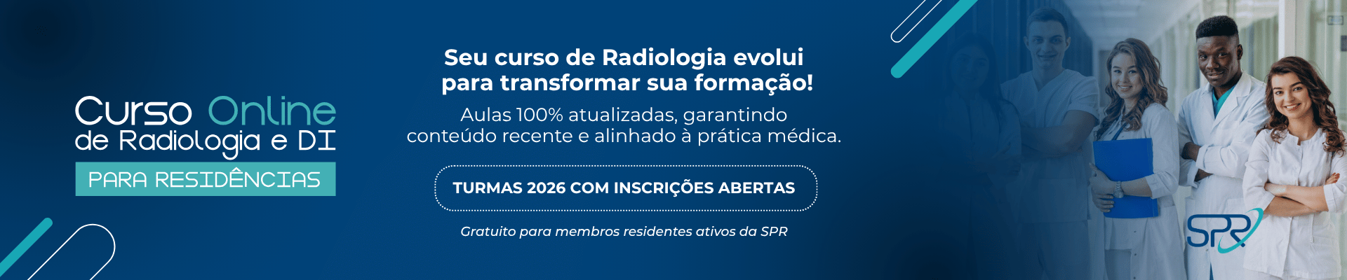 Curso Online de Radiologia para Residências oferece uma completa base teórica que há anos auxilia na formação de residentes e aperfeiçoandos em Radiologia e Diagnóstico por Imagem.